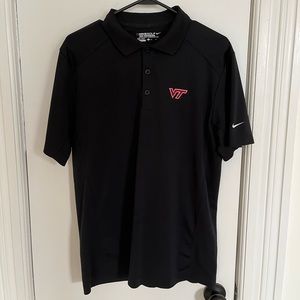 Virginia Tech Nike Performance Polo size Medium